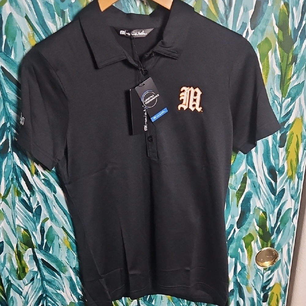 Travis Mathew Womens University Of Miami (The U) Embroidered Logo NWT - Size M